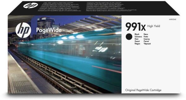 Cartus Cerneala Original HP Black, nr.991X, pentru PageWide 750|772|777, 20K, , "M0K02AE" Cartus Cerneala Original HP Black, nr.991X, pentru PageWide 750|772|777, 20K, , "M0K02AE"