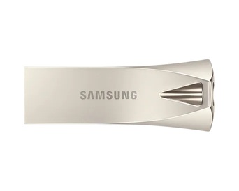 MEMORIE USB SAMSUNG 256 GB, USB 3.1, profil mic, carcasa metalica, auriu, "MUF-256BE3/APC"