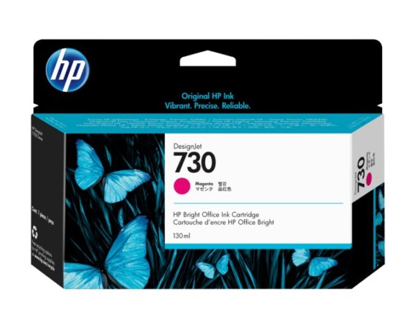Cartus Cerneala Original HP Magenta, nr.730, pentru T1700|T2600, 130ml, , "P2V63A" Cartus Cerneala Original HP Magenta, nr.730, pentru T1700|T2600, 130ml, , "P2V63A"