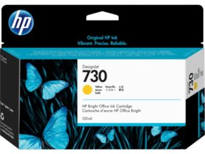 Cartus Cerneala Original HP Yellow, nr.730, pentru DesignJet T1600|T1700|T2600, 130ml, , "P2V64A"