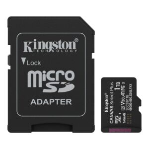 MEMORY MICRO SDXC 1TB UHS-I/W/ADAPTER SDCS3/1TB KINGSTON "SDCS3/1TB"