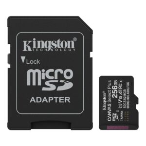 MEMORY MICRO SDXC 256GB UHS-I/W/ADAPTER SDCS3/256GB KINGSTON "SDCS3/256GB"