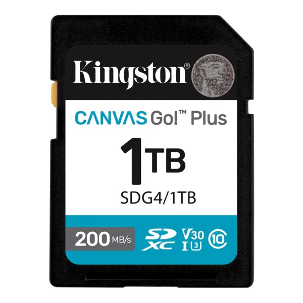 SD CARD KS 1TB CL10 UHS-I CANV GO PLUS "SDG4/1TB" SD CARD KS 1TB CL10 UHS-I CANV GO PLUS "SDG4/1TB"