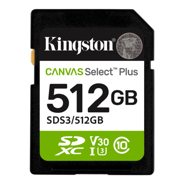 SDXC CARD KS 512GB CL10 UHS-I SELECT + "SDS3/512GB"