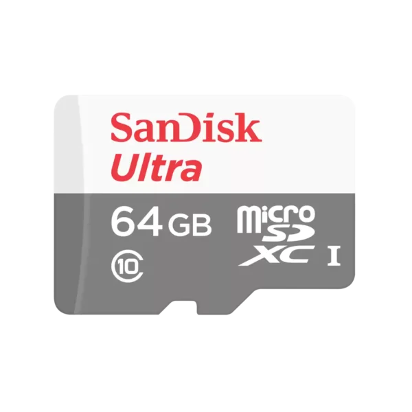 CARD MicroSD SANDISK, 64 GB, MicroSD, clasa 10, standard UHS-I U1, "SDSQUNR-064G-GN3MA" CARD MicroSD SANDISK, 64 GB, MicroSD, clasa 10, standard UHS-I U1, "SDSQUNR-064G-GN3MA"