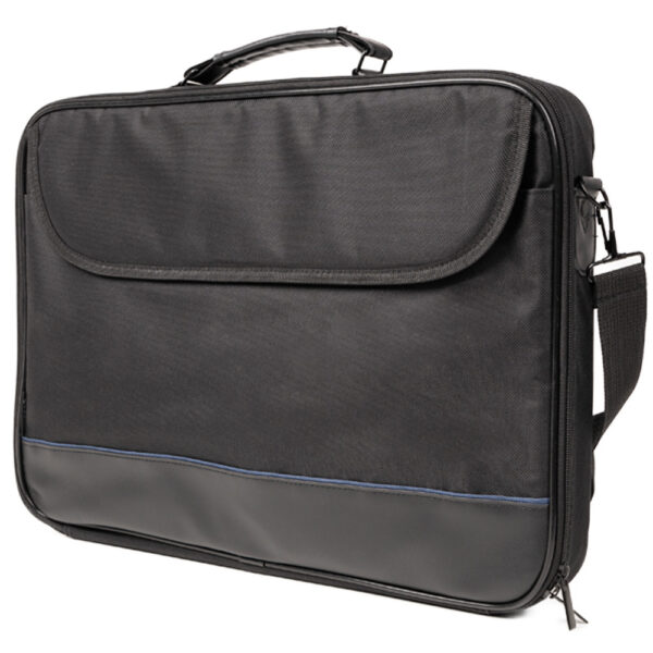 GEANTA SPACER, pt. notebook de max. 17.3", 1 compartiment, buzunar frontal, waterproof, nylon, negru, "Hans", "SPSB-HANS-BK"