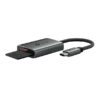 CARD READER extern TP-Link, interfata USB Type-C, citeste/scrie: SD si microSD, suporta carduri maxim 1 TB, lungime cablu 15 cm, metalic, gri "UA440C"