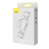 CARD READER extern Baseus Lite,interfata USB 3.0/USB Type-C,citeste/scrie:SD,microSD viteza pana la 480Mbps,suporta carduri maxim 512GB,metalic,gri "WKQX060113" -6932172608200