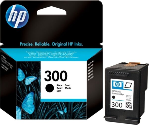 Cartus Cerneala Original HP Black, nr.300, pentru DJ D2530|2560|2660|5560|F2420|2480|4280|PS C4680|4780, , , "CC640EE" Cartus Cerneala Original HP Black, nr.300, pentru DJ D2530|2560|2660|5560|F2420|2480|4280|PS C4680|4780, , , "CC640EE"