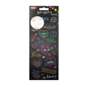 Abțibild Love neonele DACO AB043 Abțibild Love Neonele DACO AB043