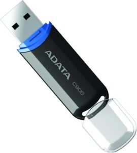 MEMORIE USB 2.0 ADATA 32 GB, cu capac, carcasa plastic, negru, "AC906-32G-RBK" MEMORIE USB 2.0 ADATA 32 GB, cu capac, carcasa plastic, negru, "AC906-32G-RBK"