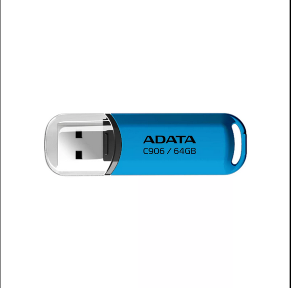 MEMORII USB 2.0 Adata, 64GB, albastru "AC906-64G-RWB" MEMORII USB 2.0 Adata, 64GB, albastru "AC906-64G-RWB"