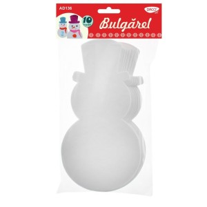 Accesorii craft DACO AD136 Bulgărel spumă, forme om de zăpadă din spumă