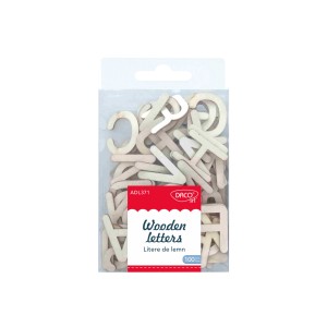 Litere de lemn DACO AD371 accesorii craft