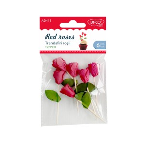 Accesorii craft AD415 trandafiri roșii DACO