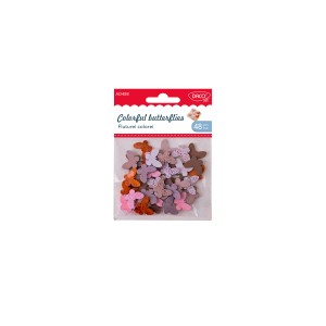 Accesorii craft AD488 Fluturei colorei DACO