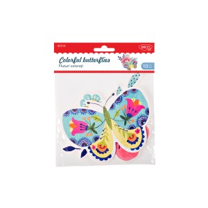 Accesorii craft AD518 fluturi colorați DACO