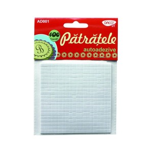 Pătrățele autoadezive DACO AD001 pentru craft