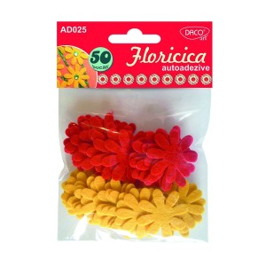 Accesorii craft DACO AD025 Floricică AA din pâslă autoadezivă