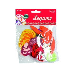 Accesorii craft DACO AD049 legume din spumă