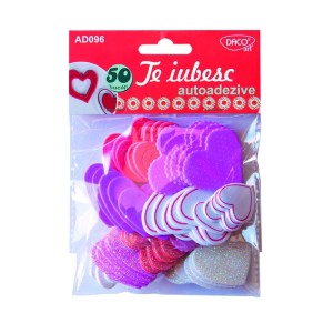 Accesorii craft DACO AD096 Te iubesc din spumă autoadezivă