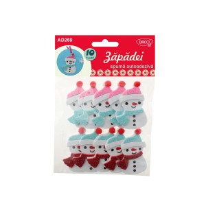 Accesorii craft DACO AD269 zăpadă din spumă, set 3 bucăți
