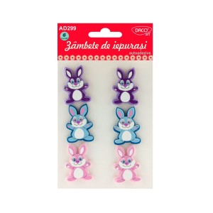 Accesorii craft Paște AD299 Zâmbete de iepurași DACO