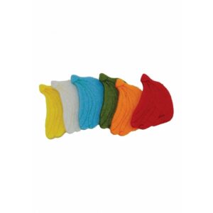 Accesorii creație banană din fetru, set 6 bucăți, Colorarte
