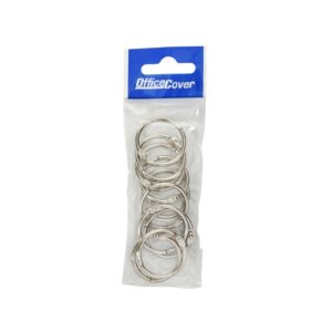 Accesorii creație Colorarte inele metal 14 mm set 10 bucăți