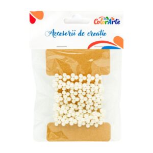 Accesorii creație perle model trifoi 1,5 m Colorarte MY041