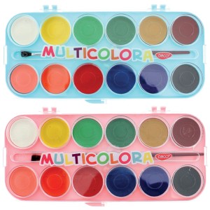 Acuarele 12 culori Multicolora DACO AR123 Acuarele 12 culori Multicolora DACO AR123