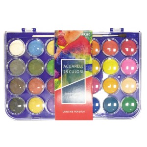 Acuarele 28 culori DACO AR280 Acuarele 28 culori DACO AR280
