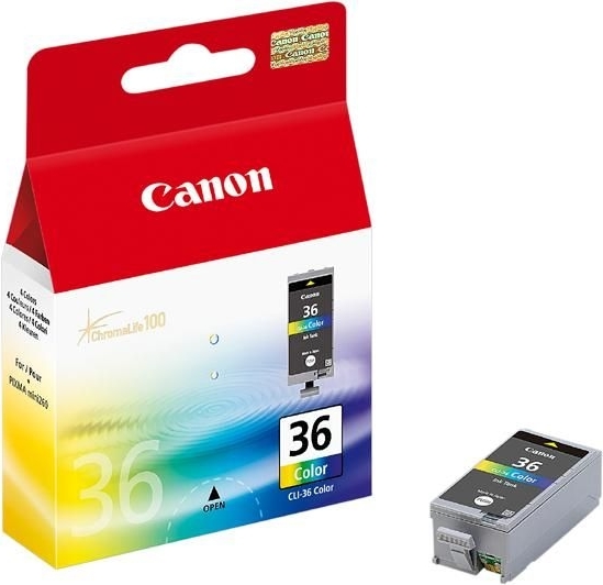 Cartus Cerneala Original Canon Color, CLI-36, pentru Pixma IP100|Mini 260, , , "BS1511B001AA" Cartus Cerneala Original Canon Color, CLI-36, pentru Pixma IP100|Mini 260, , , "BS1511B001AA"