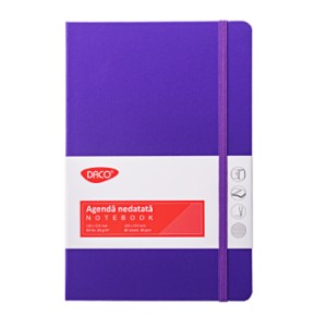 Agendă nedatată DACO AN527M 142 x 213 mm 80 file