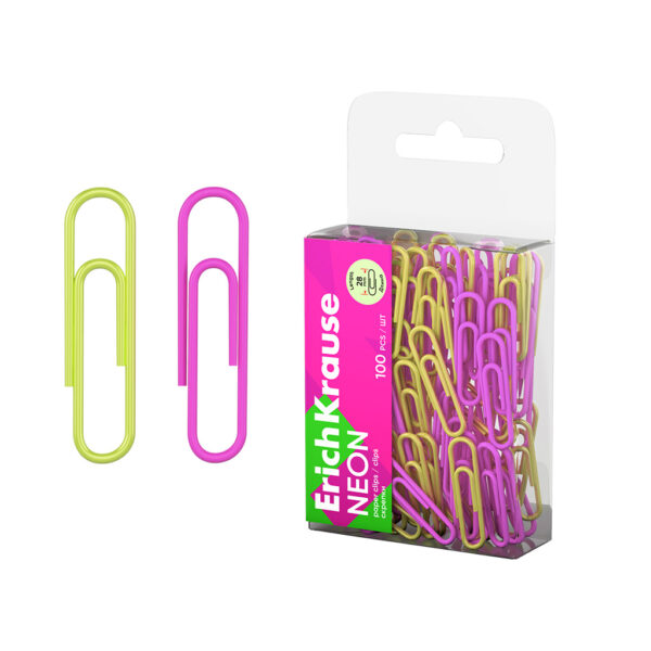 Agrafe 28 mm Neon Vinyl ErichKrause, 200/set