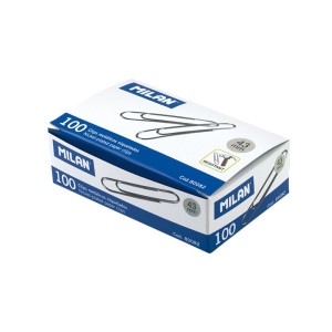 Agrafe pentru hârtie MILAN 43 mm 80082 Agrafe MILAN 43 mm 80082