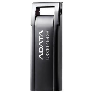 MEMORIE USB 3.2 ADATA UR340 64GB BLACK METALIC "AROY-UR340-64GBK"