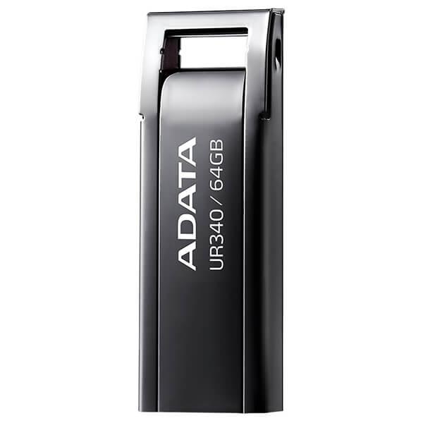 MEMORIE USB 3.2 ADATA UR340 64GB BLACK METALIC "AROY-UR340-64GBK"