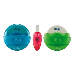 Ascuțitoare cu radieră Bubble MILAN 4704116