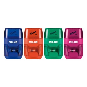 Ascuțitoare cu radieră Compact MILAN 4703116