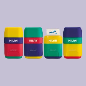 Ascuțitoare cu radieră Compact Mix MILAN 4710624