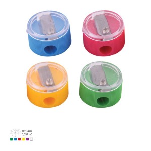 Ascuțitoare din plastic simplă cu container ARK 547547