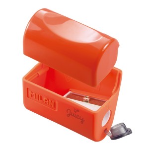 Ascuțitoare plastic simplă cu container Juicy MILAN 20164132