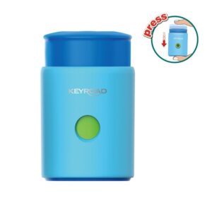 Ascuțitoare simplă Keyroad Pumpy KR971298 cu 1 orificiu și rezervor