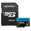 CARD MicroSD ADATA, 128 GB, MicroSDXC, clasa 10, standard UHS-I U1, "AUSDX128GUICL10A1" CARD MicroSD ADATA, 128 GB, MicroSDXC, clasa 10, standard UHS-I U1, "AUSDX128GUICL10A1"