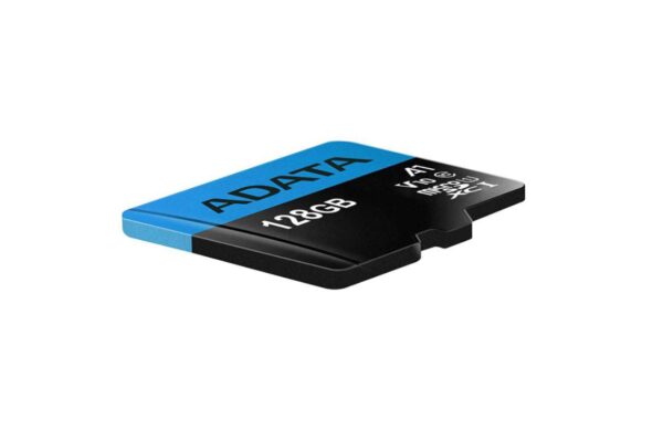 CARD MicroSD ADATA, 128 GB, MicroSDXC, clasa 10, standard UHS-I U1, "AUSDX128GUICL10A1" CARD MicroSD ADATA, 128 GB, MicroSDXC, clasa 10, standard UHS-I U1, "AUSDX128GUICL10A1"