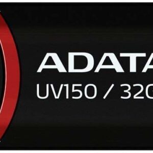 MEMORIE USB 3.2 ADATA 32 GB, cu capac, carcasa plastic, negru, "AUV150-32G-RBK" MEMORIE USB 3.2 ADATA 32 GB, cu capac, carcasa plastic, negru, "AUV150-32G-RBK"