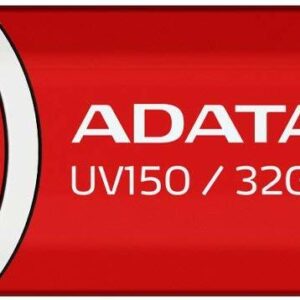 MEMORIE USB 3.2 ADATA 32 GB, cu capac, carcasa plastic, rosu, "AUV150-32G-RRD"