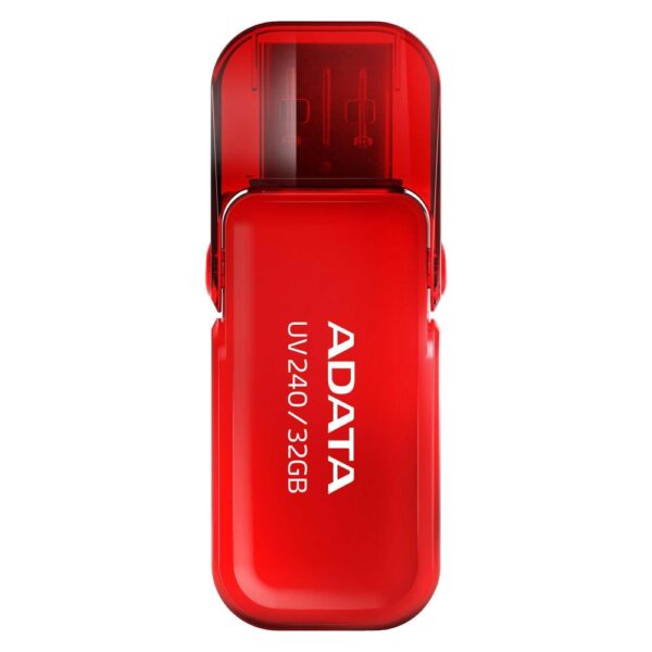 MEMORIE USB 2.0 ADATA 64GB, carcasa plastic, rosu, "AUV240-64G-RRD"