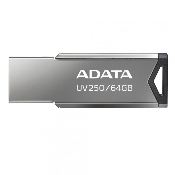 MEMORIE USB 2.0 ADATA 32 GB, clasica, carcasa metalica, argintiu, "AUV250-32G-RBK"